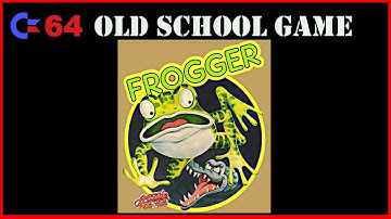 Frogger for the C64 Computer (Retro Game)