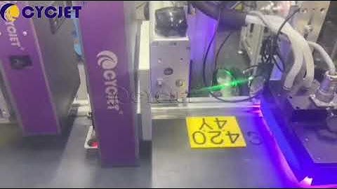 How to Print Serial Number on License Plate by CYCJET PIJ High-resolution UV Inkjet Printing Machine