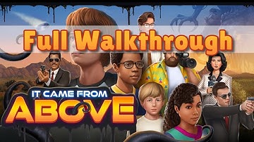 AE Mysteries: It Came From Above FULL Walkthrough - HaikuGames