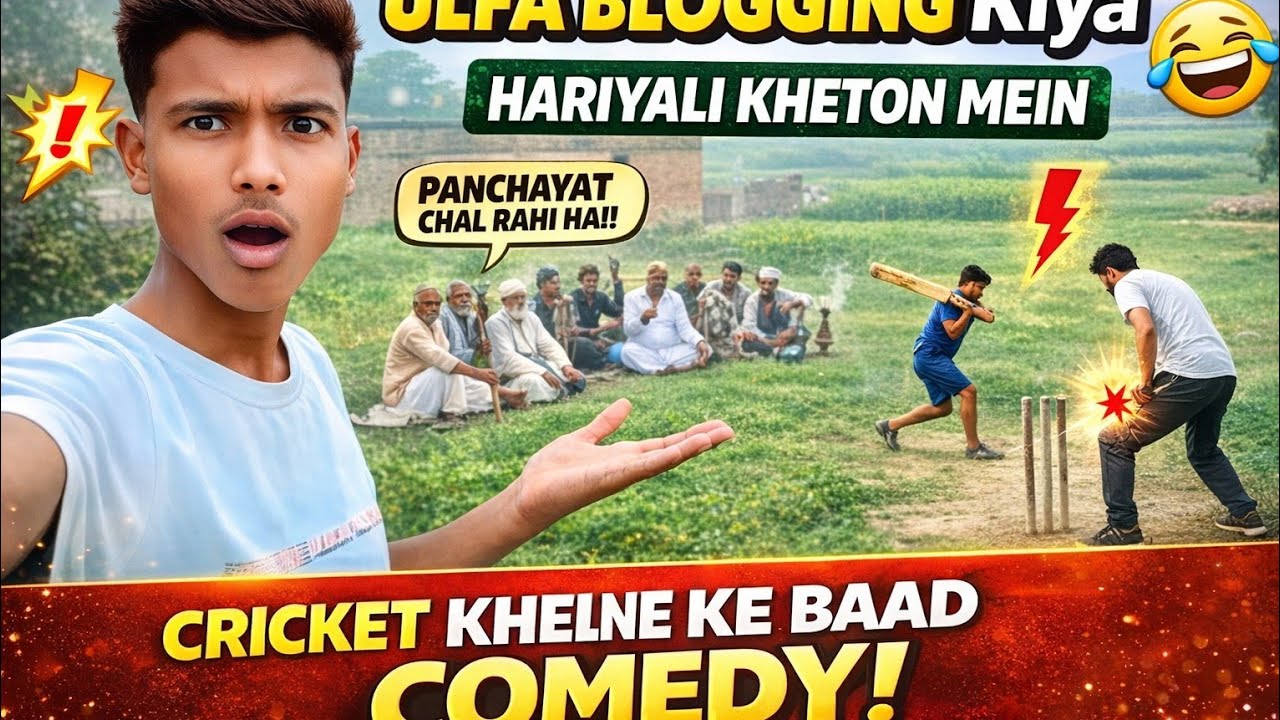 First Cricket Vlog 🏏🤣 | Welcome To My New Vlog 