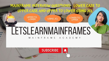 How to Convert Upper Case to Lower Case and Lower Case to Upper Case using JCL.
