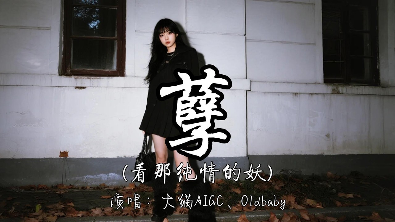 大猫AIGC、Oldbaby - 孽（看那纯情的妖）『看那 纯情的 妖 涂着 肮脏的 墨 看那 德高的 佛 藏着 卑鄙的 恶。』『动态歌词MV』#新歌更新 #推荐好听的歌曲