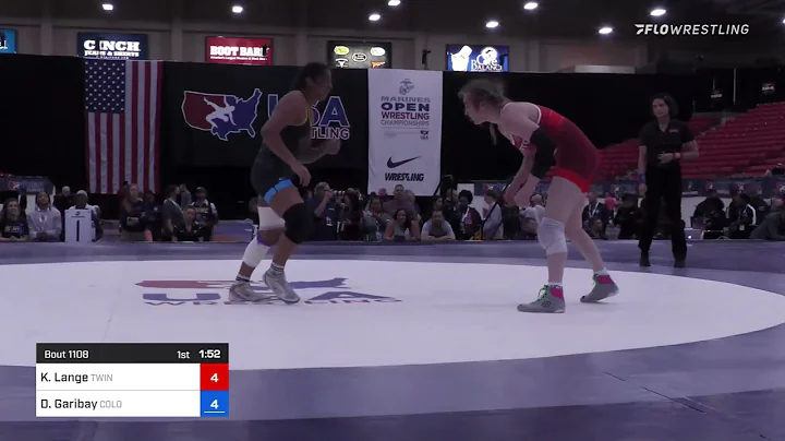 68 Lbs Semifinal - Katerina Lange, Twin Cities Reg...