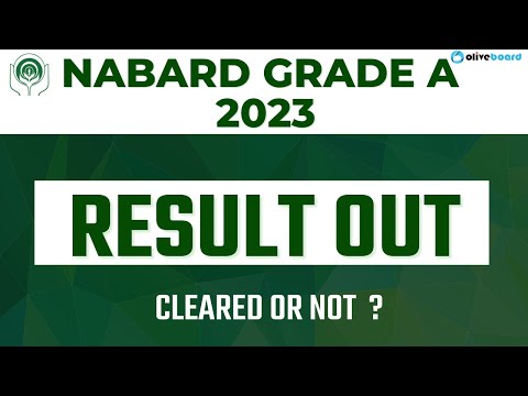 NABARD Grade A 2023 Result Out | NABARD Grade A Result | NABARD Grade A Phase 2 Result