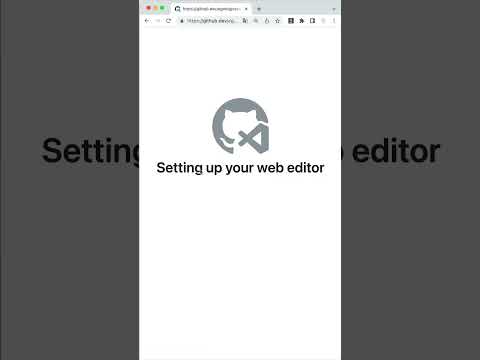 1분 <strong>git</strong> - github.com에서 vscode 사용하기