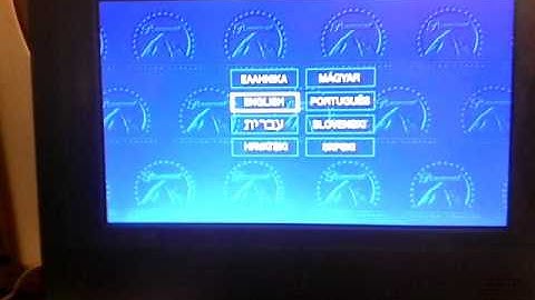 Paramount Pictures copyright warning English language.