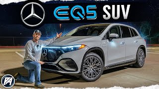 Experience the 2023 Mercedes EQS SUV at Night! | Luxury EV