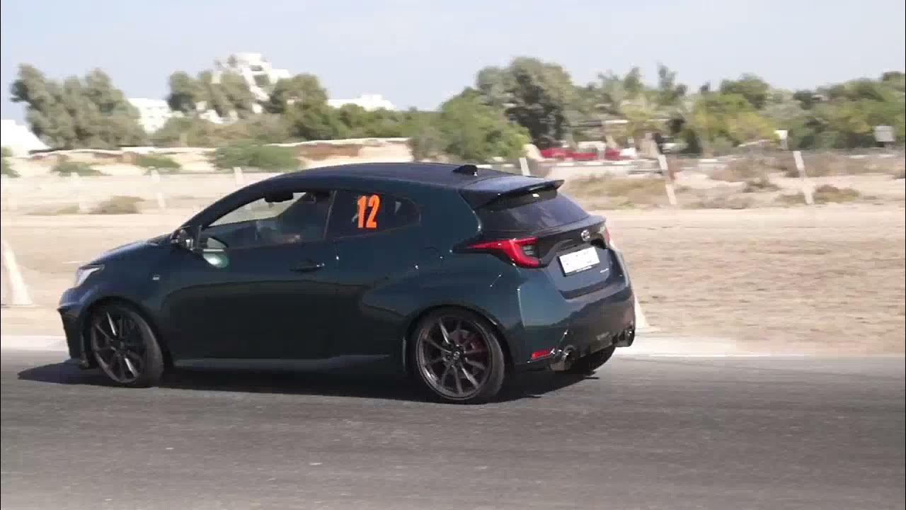 Autocross Final Round 2021 Yazan Barghouti Toyota Yaris GR YouTube