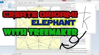 Create Origami Elephant With TreeMaker - Tutorial - How To - Origami Design