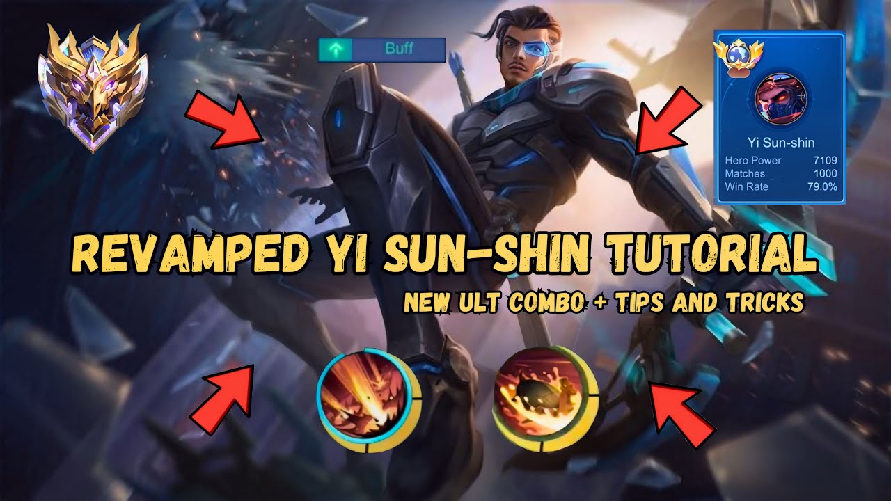 REVAMPED YI SUN-SHIN TUTORIAL (77% wr) : BEST ULT COMBO & PRO TIPS