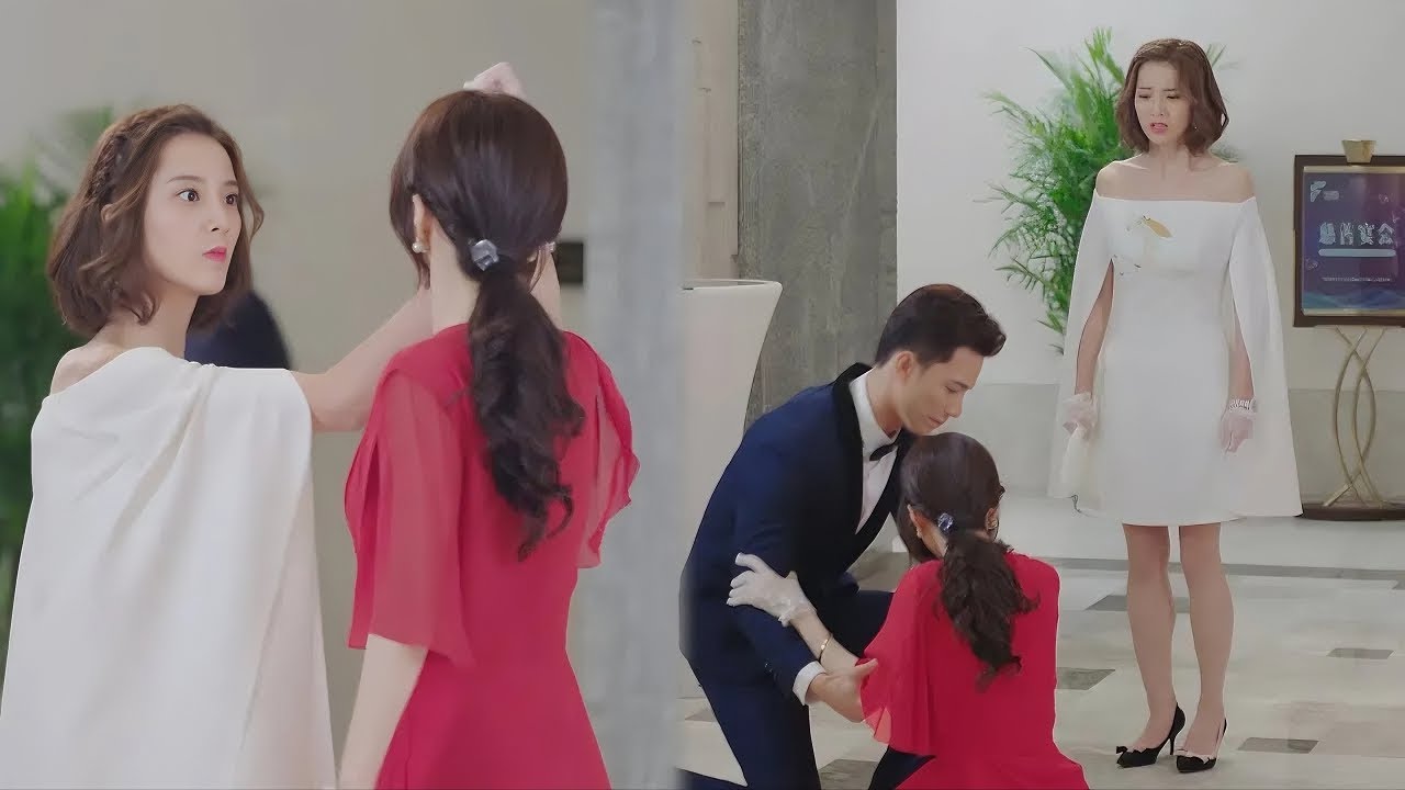 Хитрая дала Золушке пощечину, босс заставил ее контратаковать и стать центром внимания