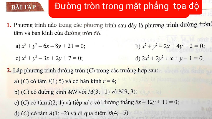 Bài tập toán hình sgk trang 63 lớp 10 năm 2024