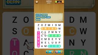 Word Search - Crossword Puzzle - Capitals Category! screenshot 2