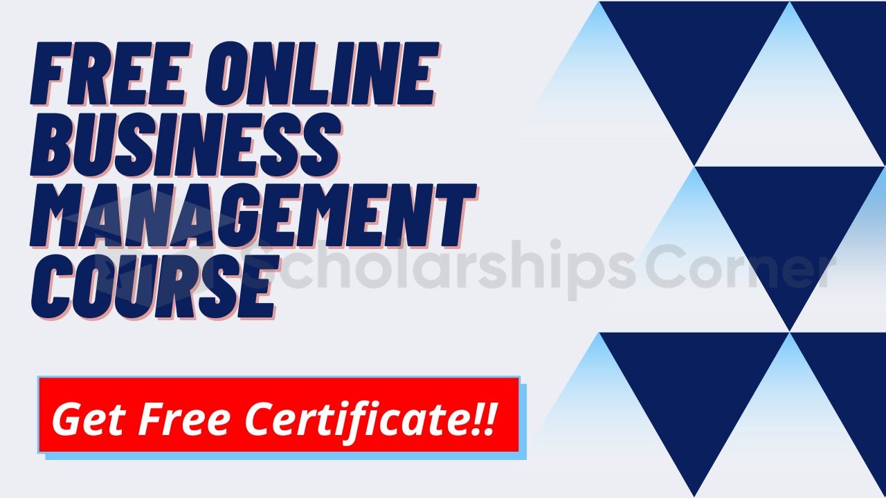 Free Online Business Courses