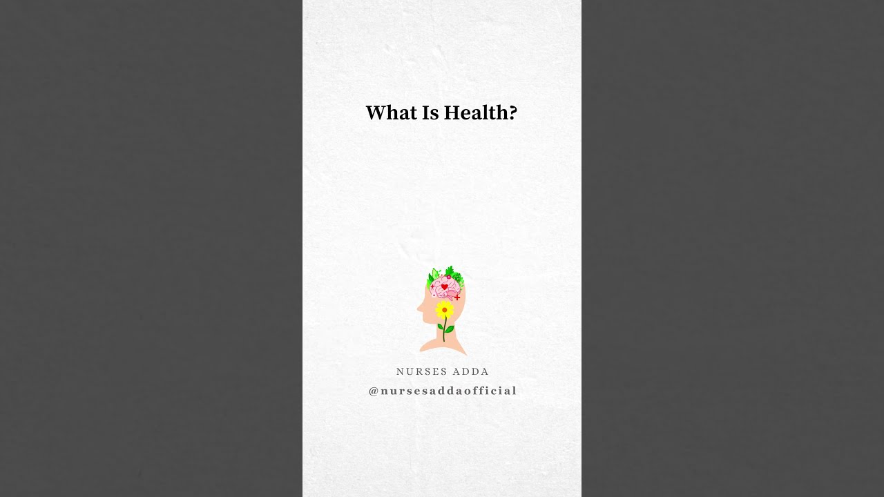 What Is Health Nurses Adda Official Worldhealthday