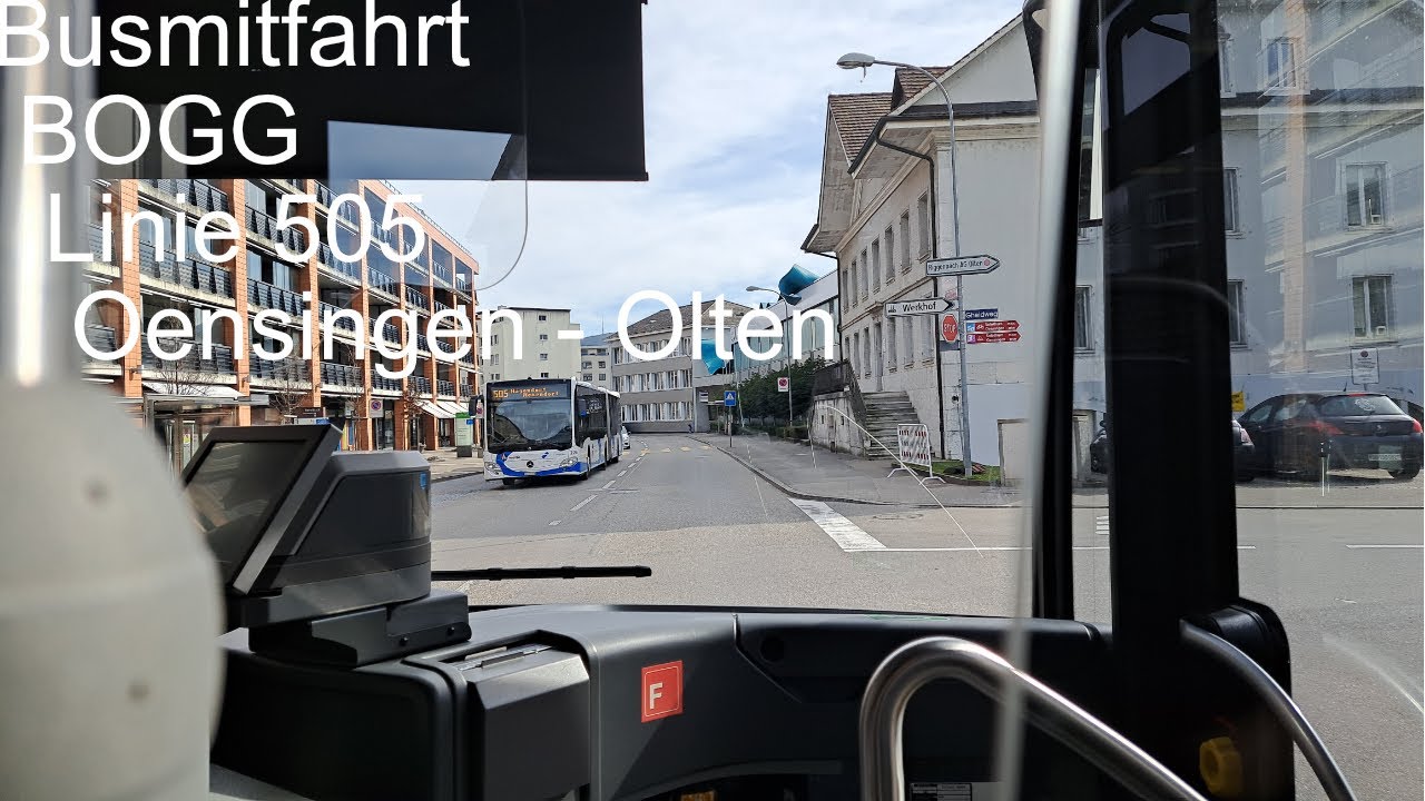 Busmitfahrt BOGG 505 Oensingen - Olten