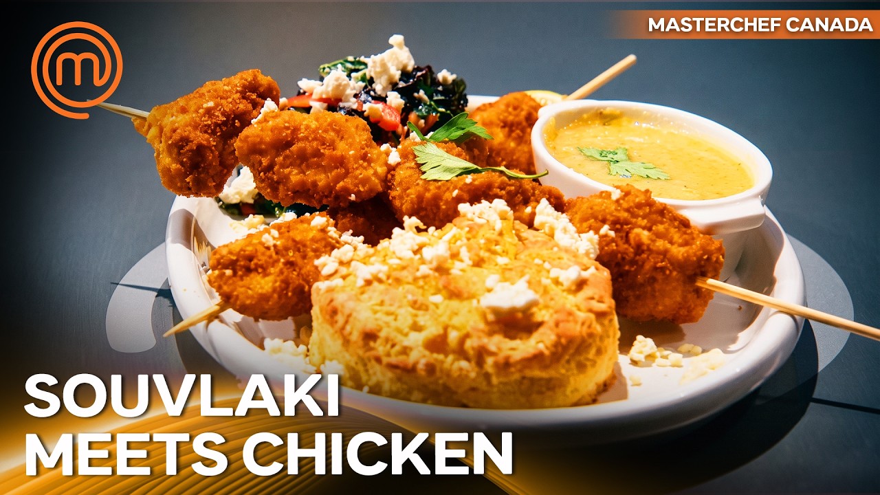 How She Transformed Souvlaki Into Crispy Fried Chicken | MasterChef Canada Season 6 Episode 9