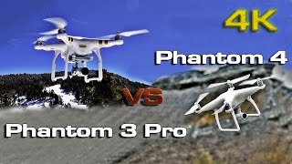 DJI Phantom 3 Pro vs Phantom 4