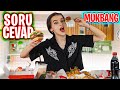 TAKİPÇİLERİM BENİ ÇOK ZORLADI |MUKBANG'Lİ SORU CEVAP