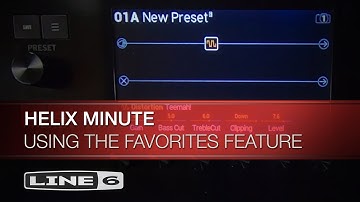 Helix Minute: Using the Favorites Feature