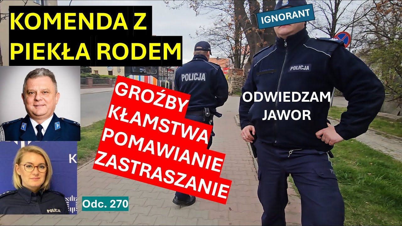Tutaj policja dojedzie Ciebie i to tak, że się osmarkasz! Przyjechałem pod dem0niczną komendę! #270