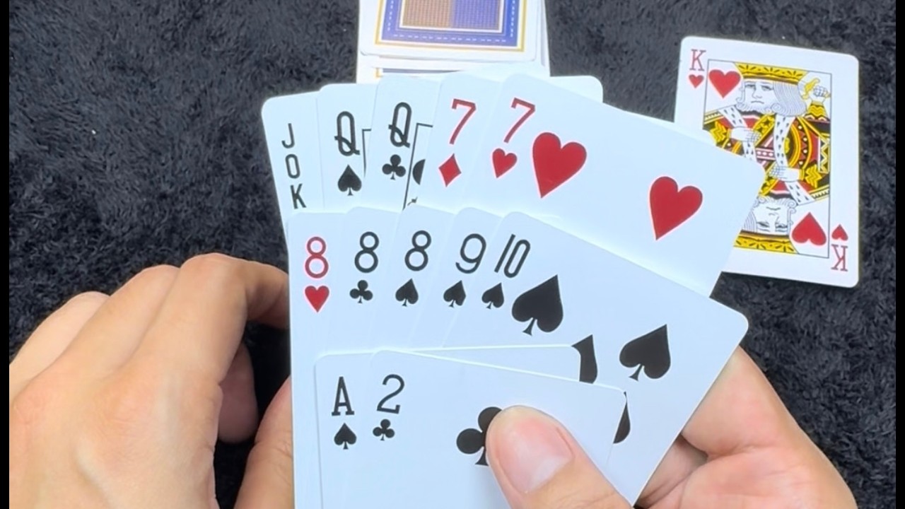 Diskarte laban sa swerte! Sino kaya ang mananaig? ♠️🔥 #tongits #moimoipalagurl #ytviral #subscribe