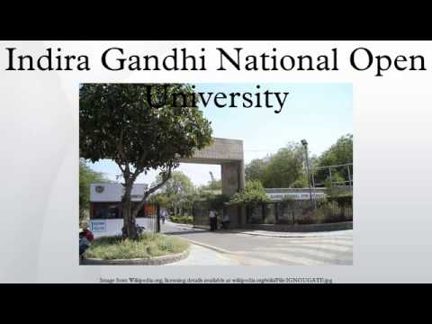 Indira gandhi national open university head office distance education india Indira Gandhi National Open University Youtube