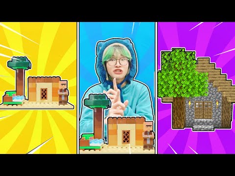 Building a Minecraft Villager House with Lego | Yabun | Toy Boy Hero