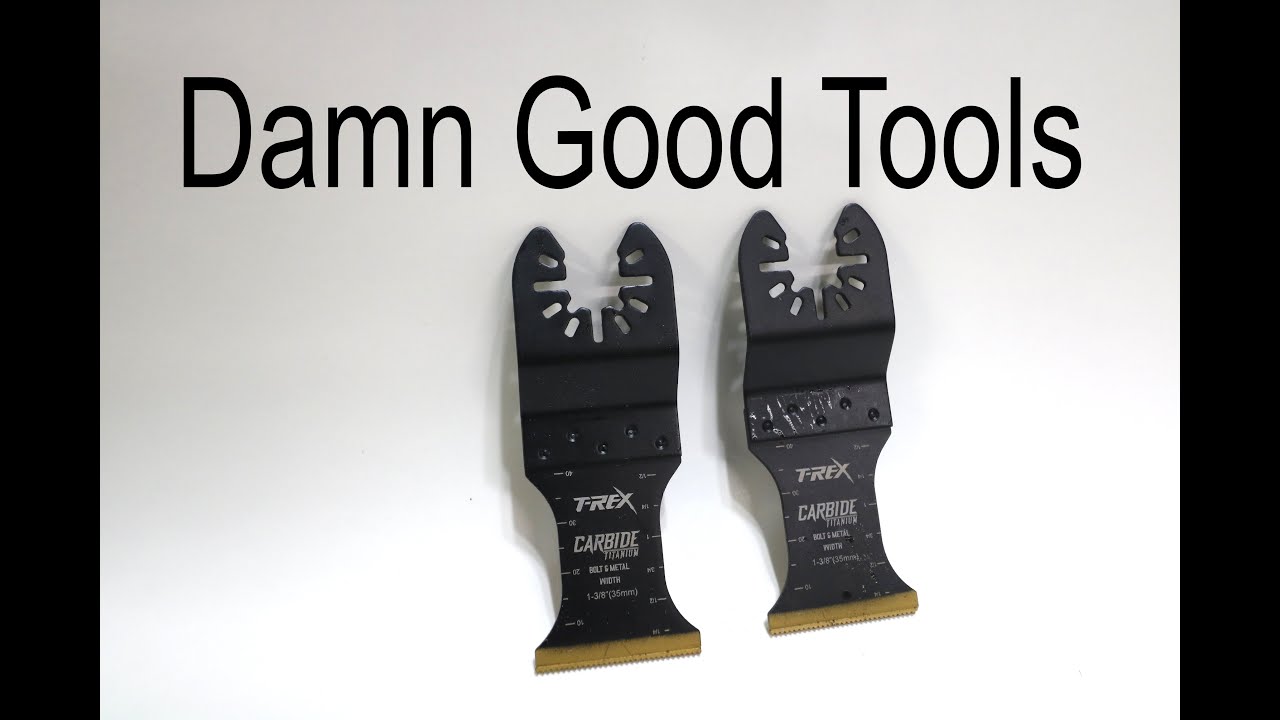 Metal cutting and wood blades from Toolant Carbide Teeth Oscillating Tool Blades, C&T ep 330