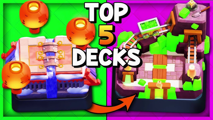 Top 5 META Decks In Clash Royale.. #clashroyaledeck #clashroyale