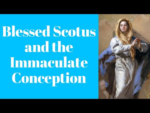 Blessed JOHN DUNS SCOTUS and the IMMACULATE CONCEPTION of Our Lady #Shorts