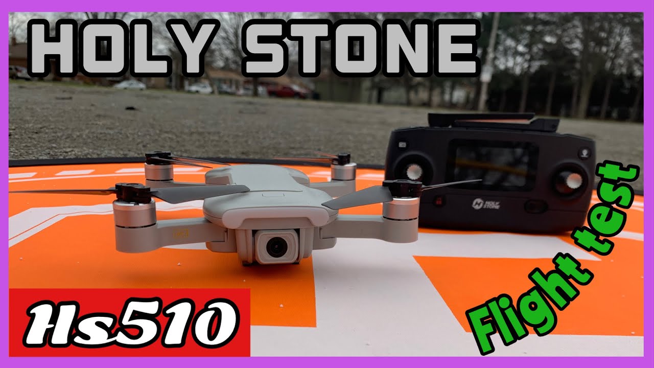 Holy stone HS510 (flight test) YouTube