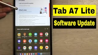 Samsung Tab A7 Lite - Official Software Update : New Security Patch screenshot 5