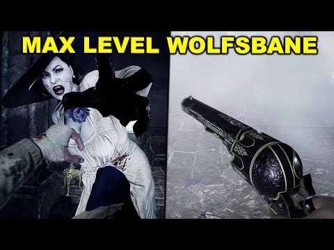 Resident Evil Village – MAX LEVEL WOLFSBANE MAGNUM VS Bosses Gameplay