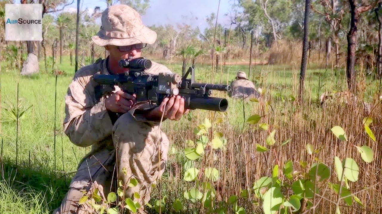 USMC Fire Team Leaders Course in Australia with Aussie Army - YouTube