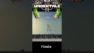 UNDERTALE - Finale part 1 (Minecraft Noteblock) #shorts #undertale #flowey #minecraft #deltarune