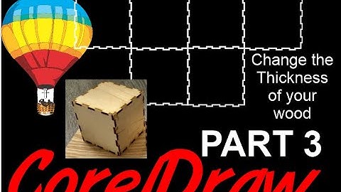 Corel Draw Tips & Tricks Make a CUBE box all sides the EASY WAY Part 3