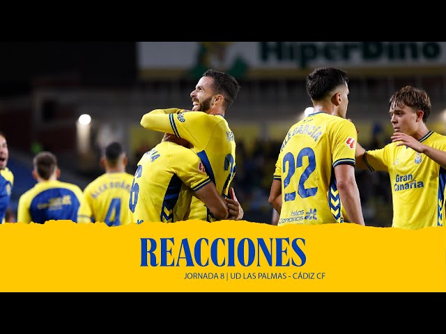 ¡Las reacciones tras el triunfo frente al Cádiz CF! | UD Las Palmas