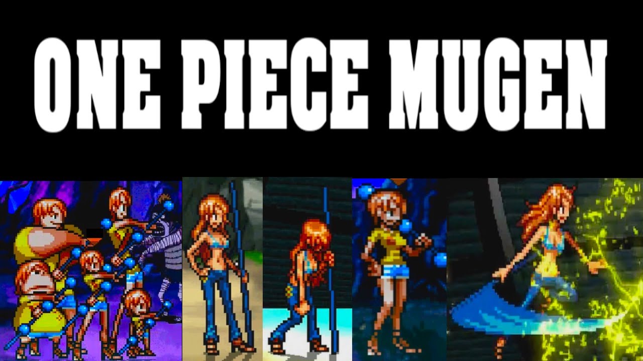 All Namis in One Piece Mugen V11 YouTube