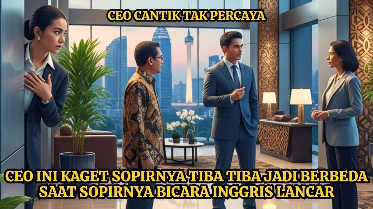 CEO Cantik Terdiam Saat Sopirnya Bicara Inggris Lancar dengan Investor Asing