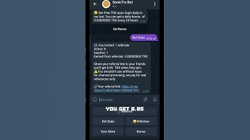 Free TRX telegram bot #freetrx #telegrambot