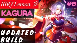 Updated Build [Rank 1 Kagura] | RRQ`Lemon 彡 Kagura Gameplay and Build #19 Mobile Legends