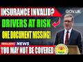 DVLA Warning 2026 One Missing Document Could INVALIDATE Your Car Insurance!
