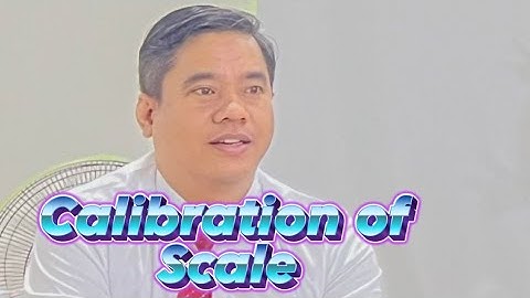 Calibration of Electronic balance