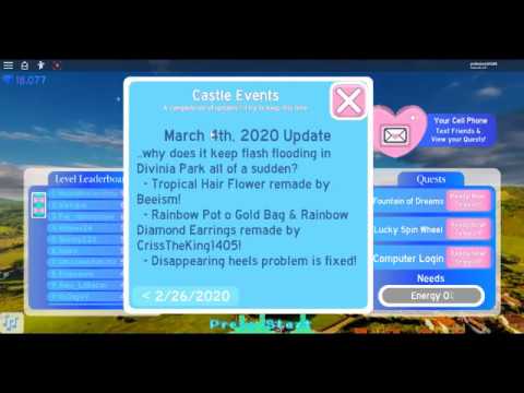 Royale High Update March 4th Event Log Update Youtube - roblox update log
