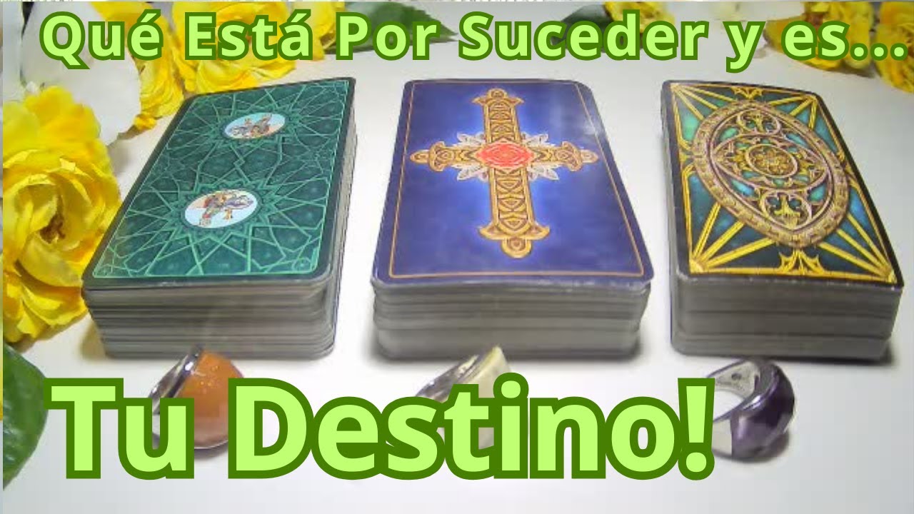 QUÉ ESTÁ POR SUCEDER Y ES TU DESTINO! Tarot Interactivo Atemporal - YouTube