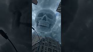 The Clouds Started Forming a Skull #apocalypse #caughtoncamara #cosmichorror #space