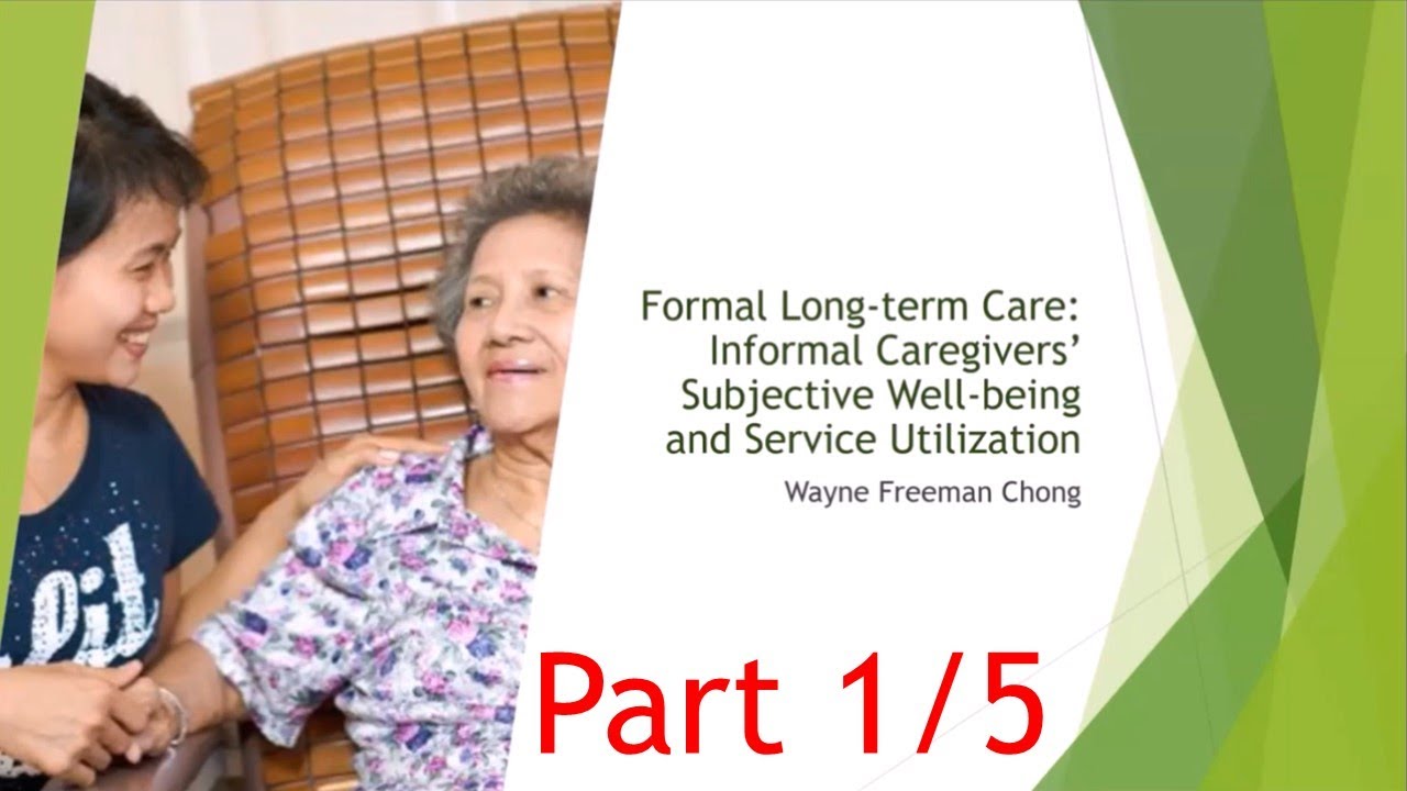 [HD] Senior Caregivers' Well-Being and Long-Term Care Service Use - Why Bother? [Science]
