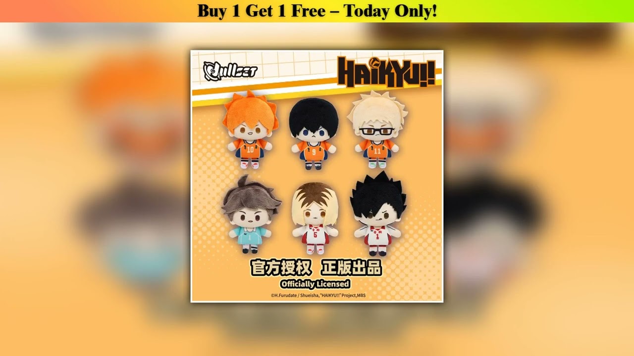Genuine Spot Nullset Volleyball Teenager Haikyuu Mini Doll Series Blind Box Tadashi Yamaguchi