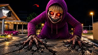 HANTU MASHA GIANT MONSTER Appeared Di Kota Sakura At Midnight 😱| Sakura School Simulator 